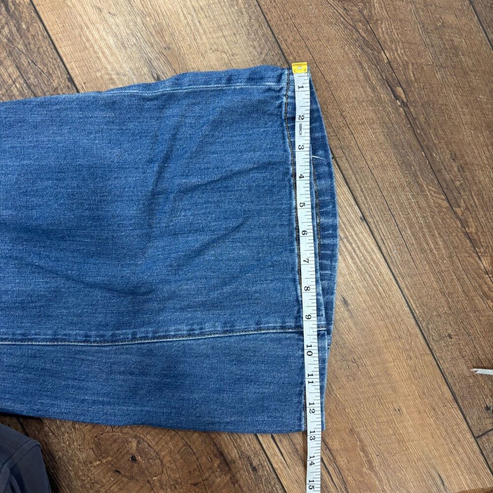 Anthropologie Pilcro High-Rise Wide-Leg Soft Trouser Jeans Size 27 Boho Festival - Picture 10 of 10
